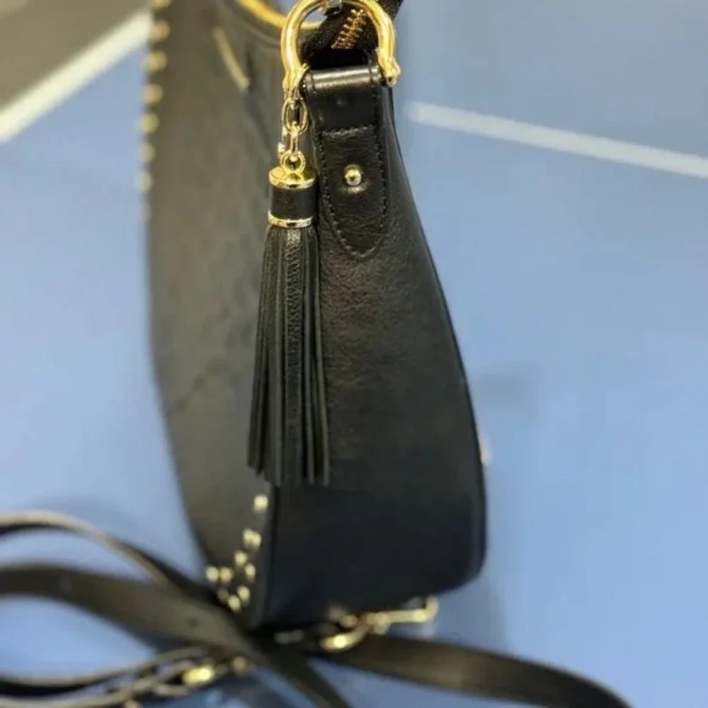 Brahmin Black Daphne Winston Shoulder Bag- Used